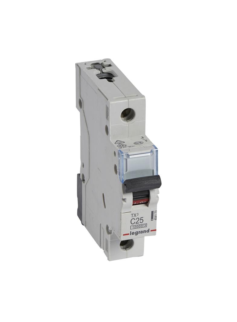 WYŁĄCZNIK NADPRĄDOWY S 311 1P C 25A 10000A SERII TX3, Legrand