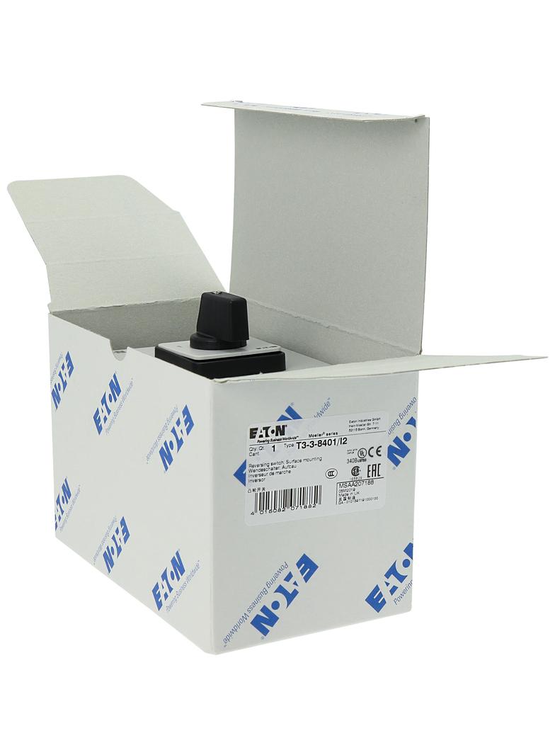 T3-3-8401/I2 Łącznik krzywkowy 32A 13kW 207188 EATON