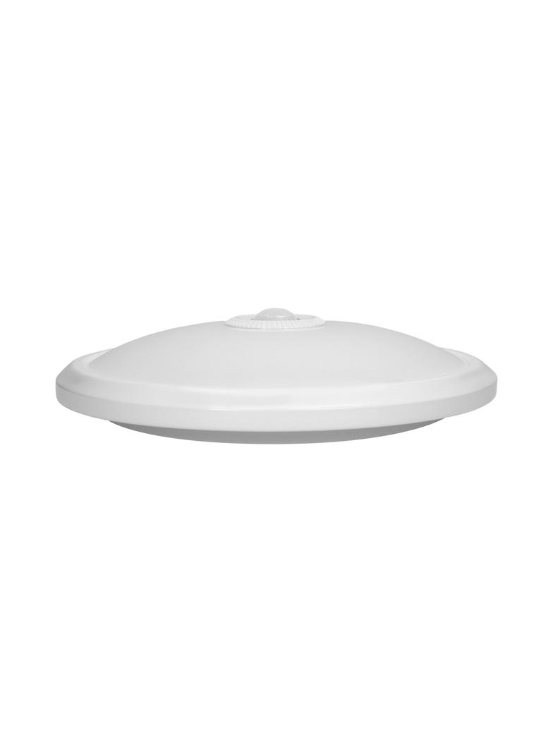 ZONDA LED 12W, plafon z czujnikiem ruchu, 800lm, IP20, 4000K, poliwęglan mleczny, biały AD-PL-349WLPMR4 ORNO