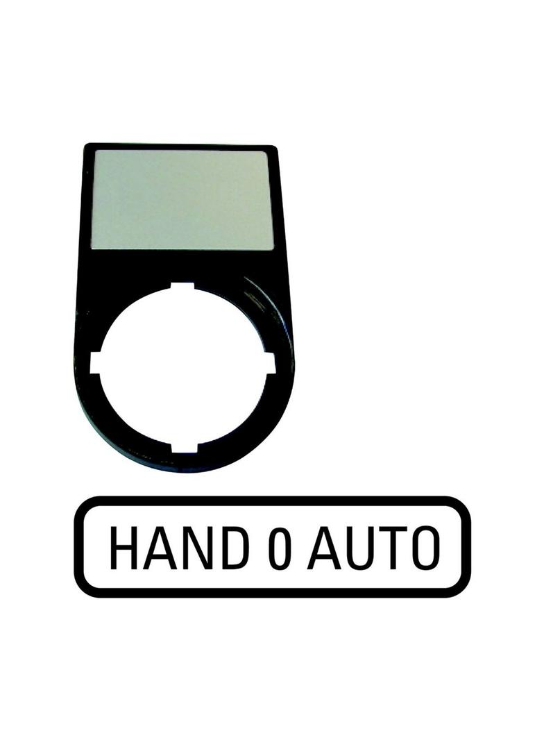 M22S-ST-D12 Tabliczki opisowe,ramki tabliczek HAND 0 216493 EATON