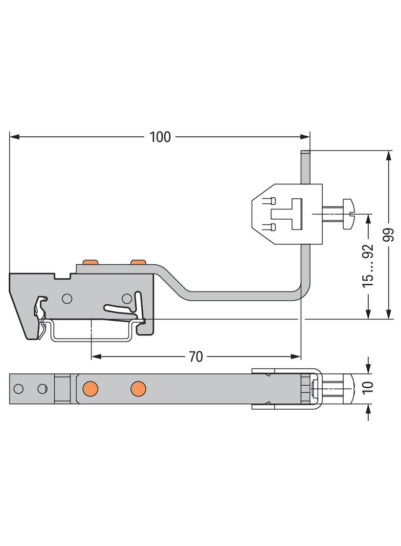Wspornik szyny zbiorczej