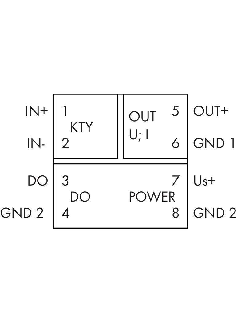 JUMPFLEX przetwornik pomiarowy do czujników KTY