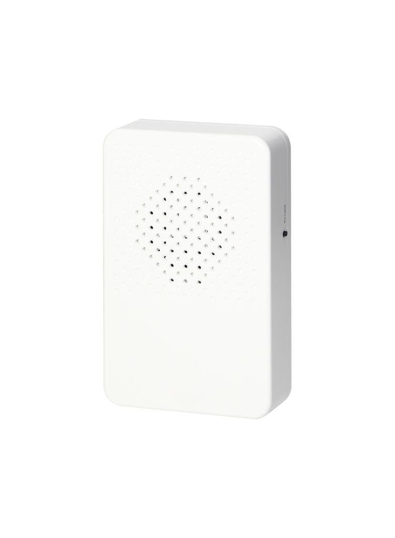 Dzwonek elektroniczny jednotonowy LARK MAXI AC, 230V, biały OR-DP-MR-161/W ORNO