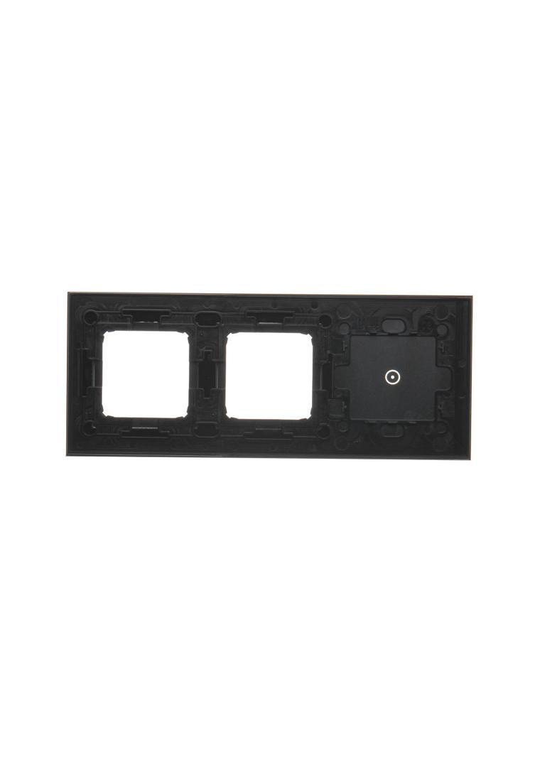 Simon 54 Touch Panel dotykowy S54 Touch 3 moduły 1 pole dotykowe+2 otwory na osprzęty S54 księżycowa