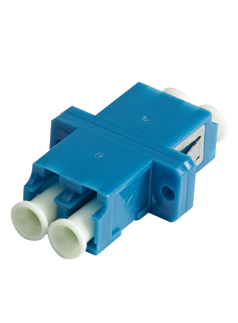 Adapter optyczny, prostokątny, 1 szt., LC Duplex, SM
