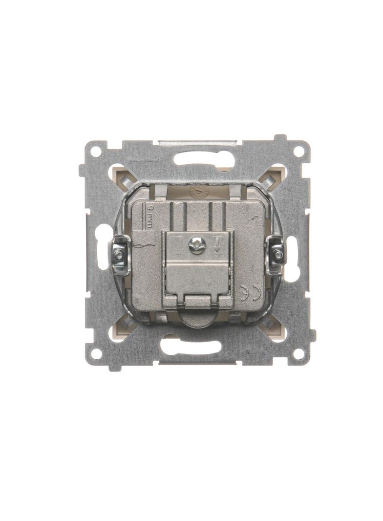 Simon 54 Gniazdo antenowe R-TV-SAT końcowe/zakończeniowe kremowy