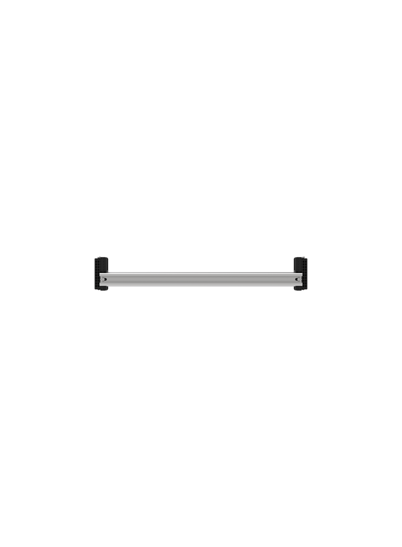 TZ322 Szyna do mocowania przewodów w cokole na szerokość 2PW 500mm