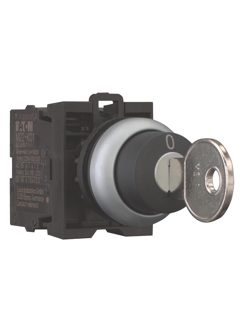 M22-WRS/K11 Przycisk sterowniczy 22mm czarny 1Z 1R 216517 EATON