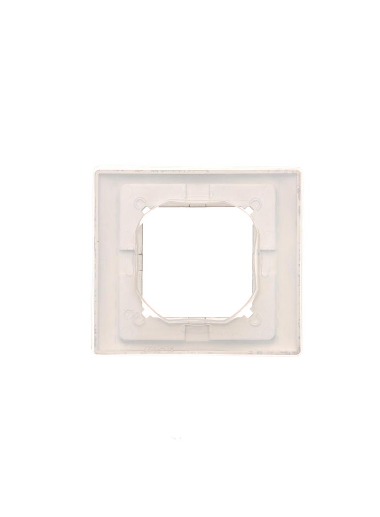 Simon Basic Neos Ramka 1-krotna NEOS do wersji bryzgoszczelnej IP44 z uszczelką stal inox BMRC1B/21 KONTAKT