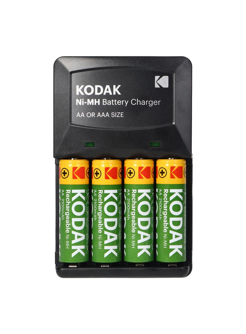 Ładowarka Kodak K620, 4xAA lub AAA + 4 szt. akumulatorków AA 2100mAh