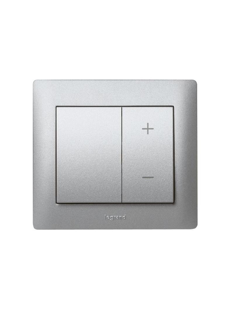 SISTENA LIFE PLAKIETKA METALIC DO REGULATORÓW OŚWIETLENIA PRZYCISKOWYCH, Legrand