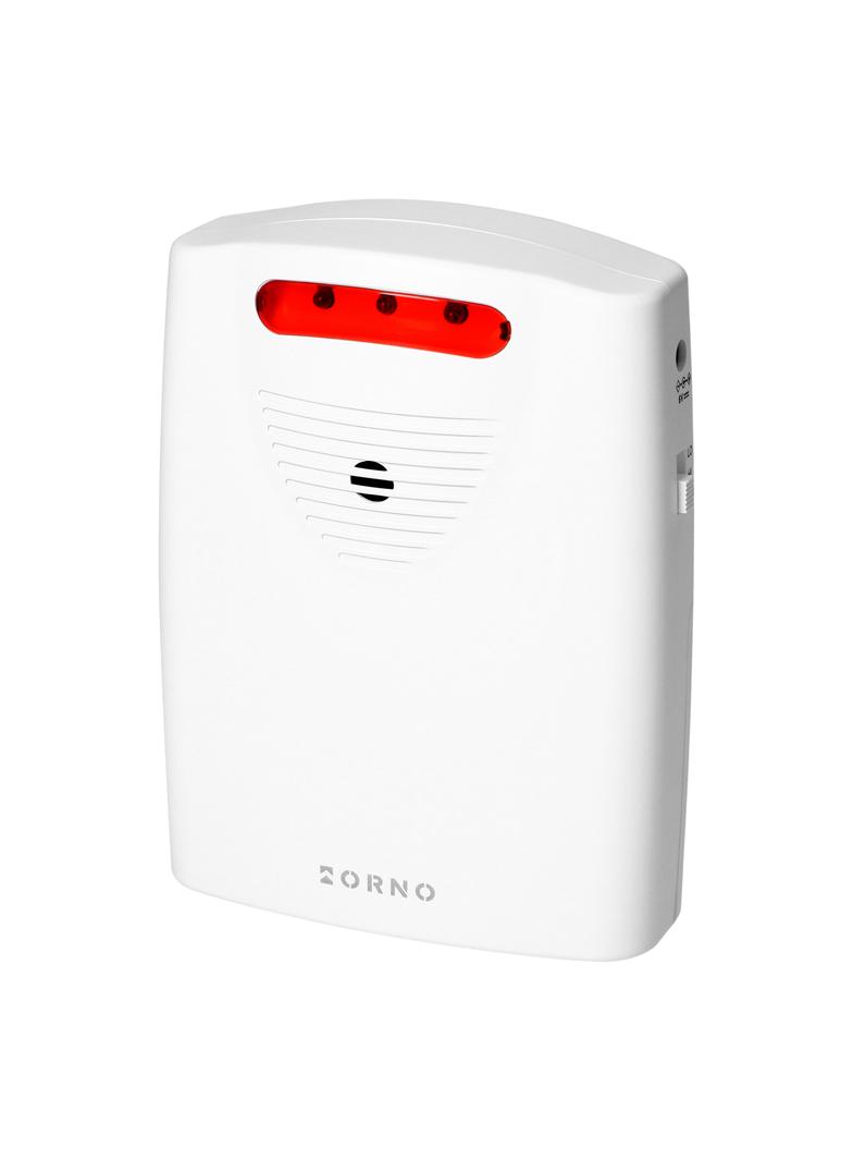 Czujnik ruchu z sygnalizacją bezprzewodową, bateryjny, IP44, 120m