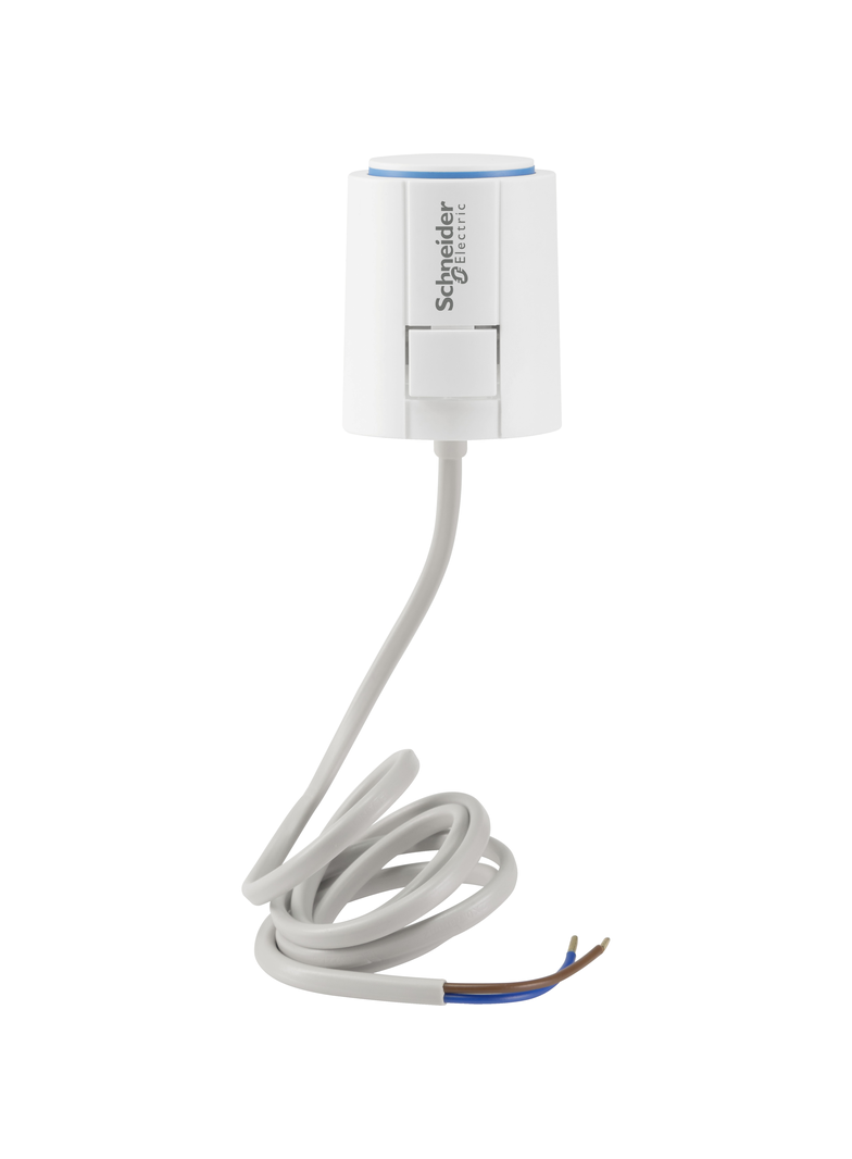 KNX napęd termoelektryczny 24 V AC 75 mA 1,8 W biały polarny 100 N