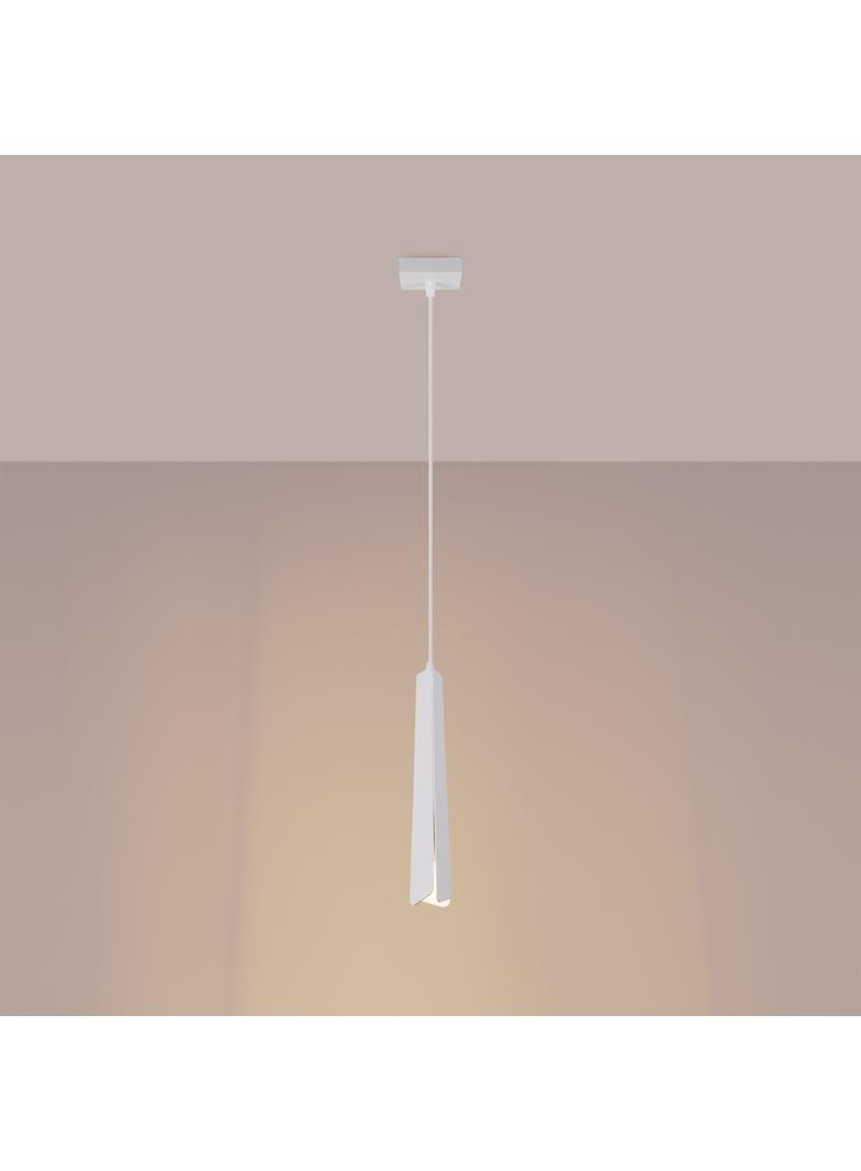 Lampa wisząca PRYSM 1 biała