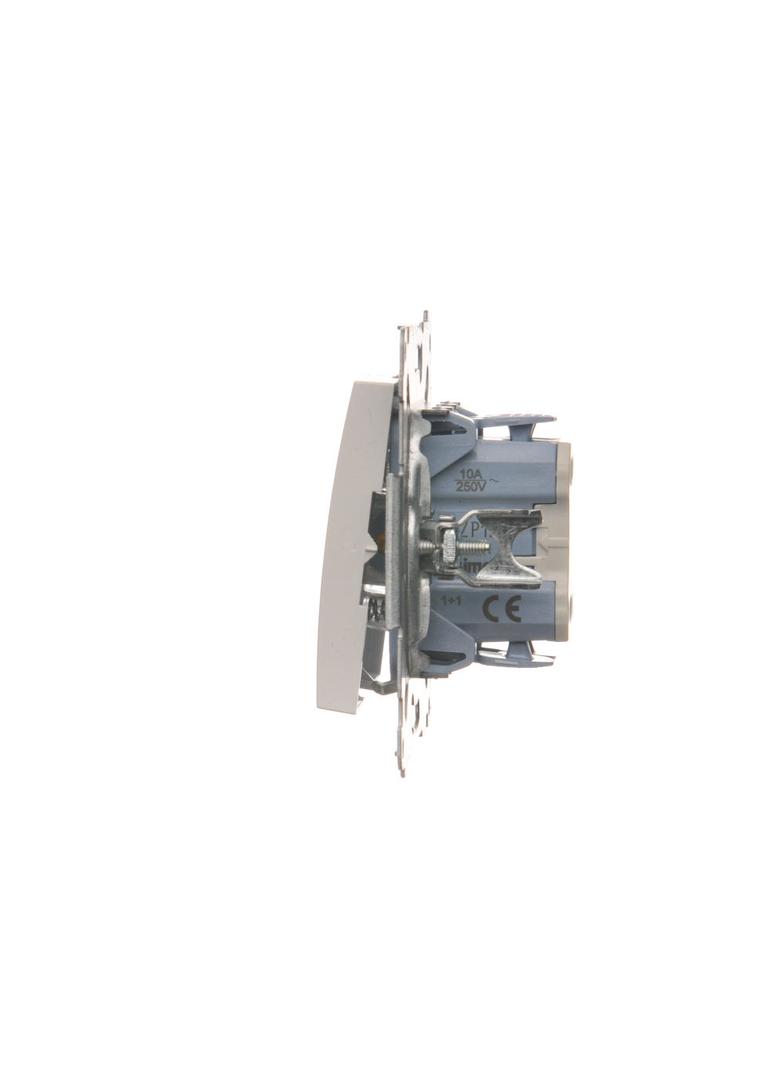 Simon 54 Przycisk roletowy 10A 250V szybkozłączka biały DZP1.01/11 KONTAKT