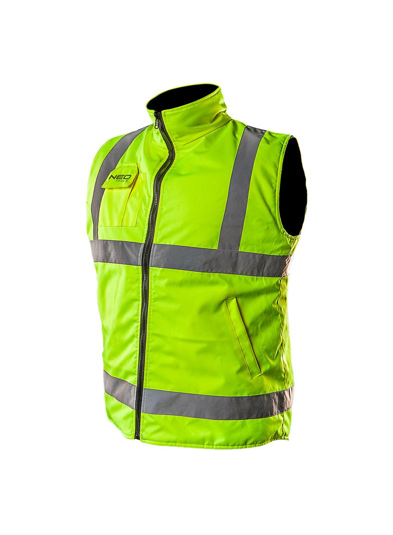 Bezrękawnik roboczy, dwustronny, jedna strona odblaskowa, rozmiar XL/56