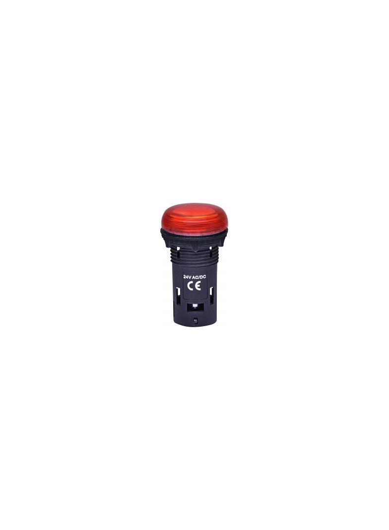 ECLI-024C-R - Lampka LED 24V AC/DC -Czerwona