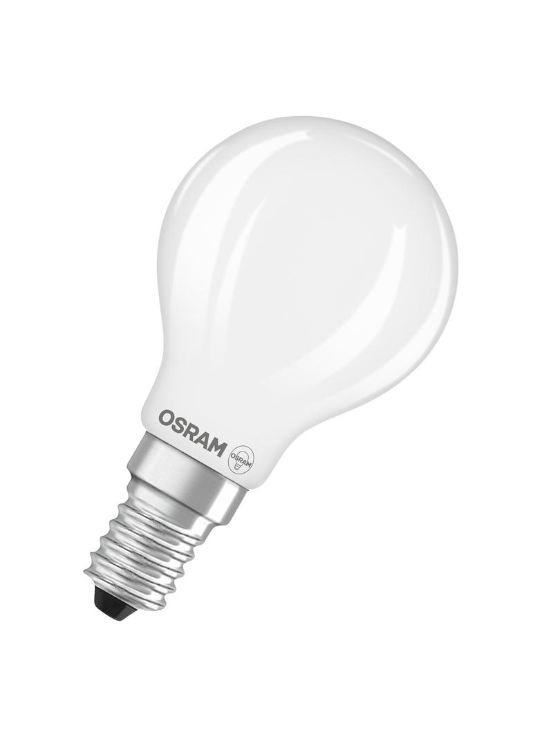 Lampa LED BASE Classic P40 4W/827 230V szkło matowe E14 FS2 OSRAM