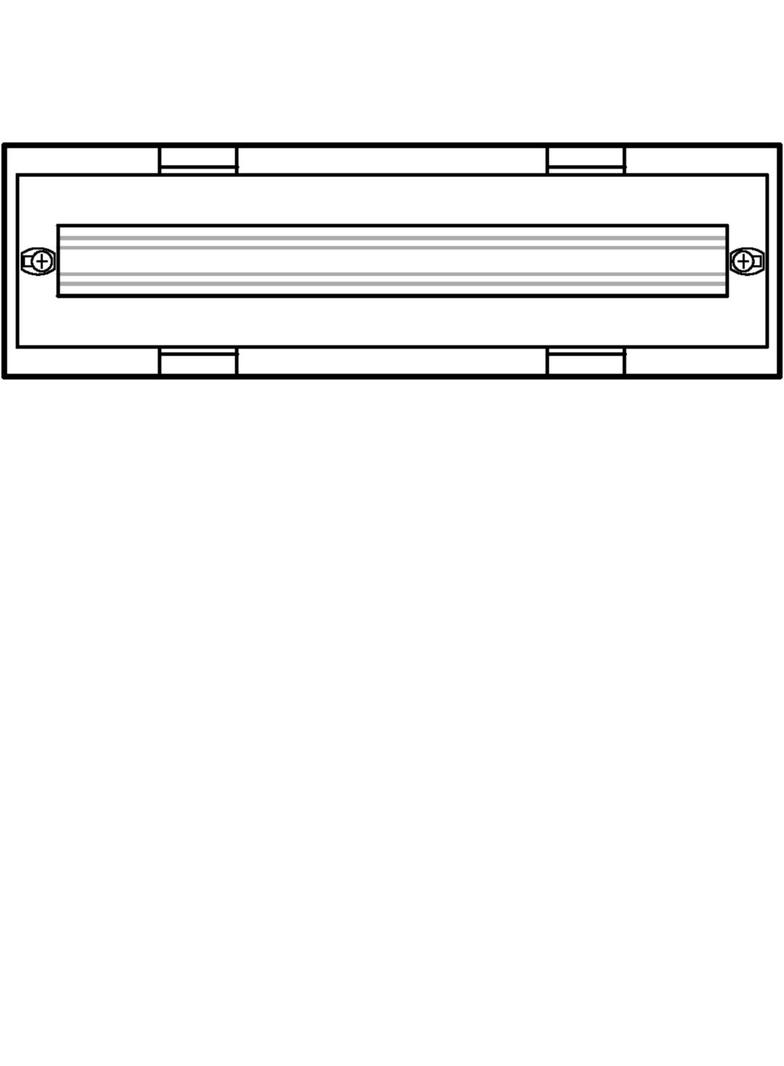 univers N Blok dla aparatów modułowych montowanych poziomo 1x24M 150x500mm UD12B3 HAGER