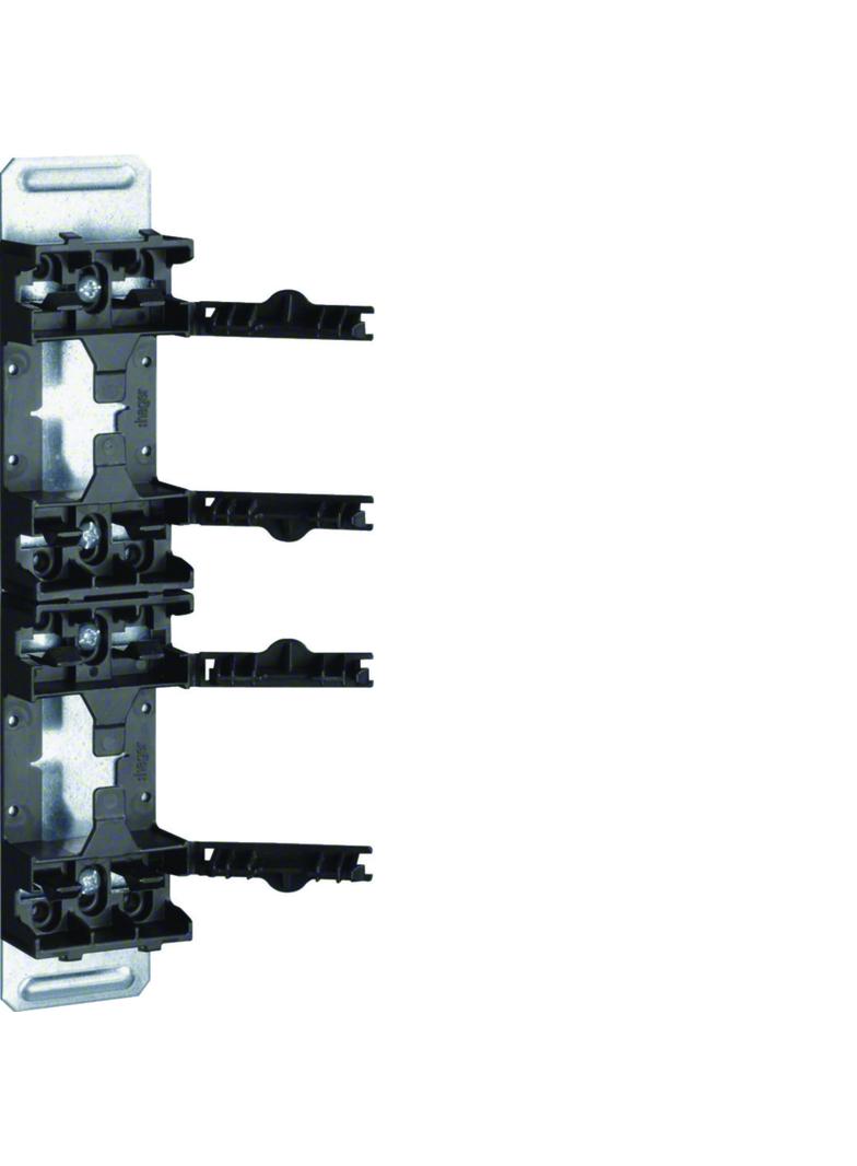 tehalit.BKIS Uniwersalny łącznik/ uchwyt montażowy 230, pokrywa 2x80mm PA czarny