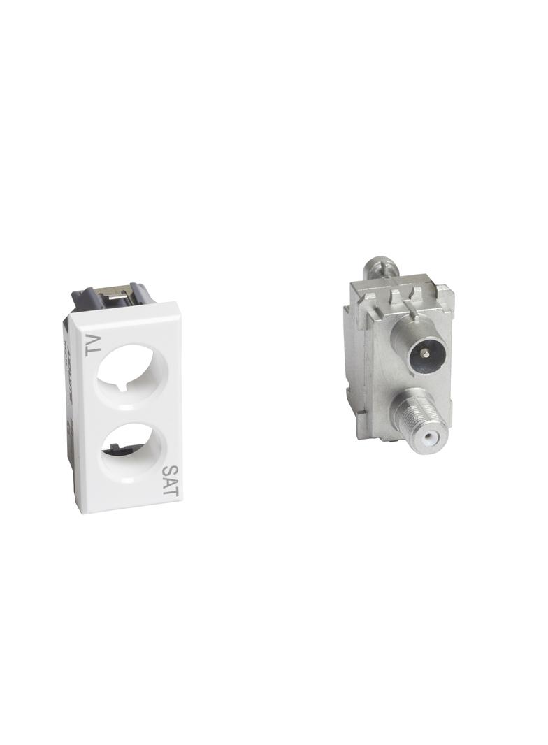 AXOLUTE - GNIAZDO TV/SAT  GWIAZDA  - 1 MODUŁ, Bticino