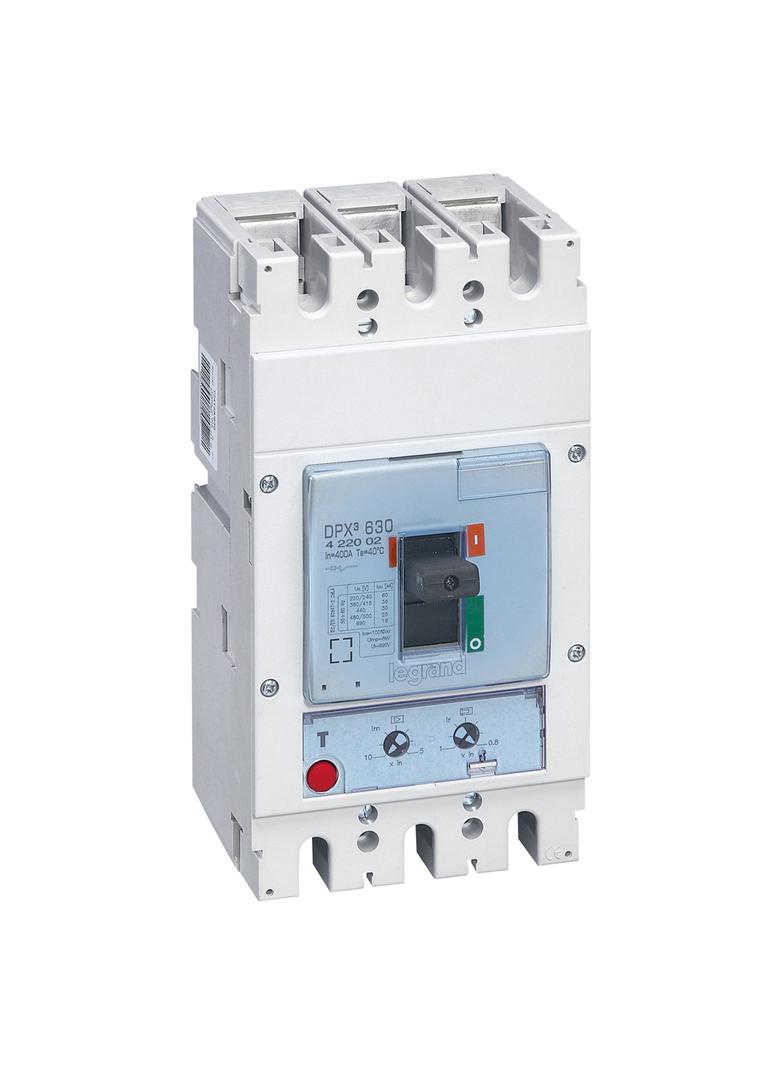Wyłącznik DPX3 630 Tm 3P 400A 36kA 422002 LEGRAND
