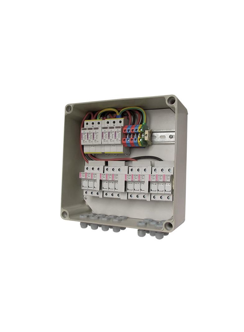 Rozdzielnica PV 1000V - 2 wyjścia SBPV 1000/5xIN/F/B/S/2xOUT 001110029 ETI