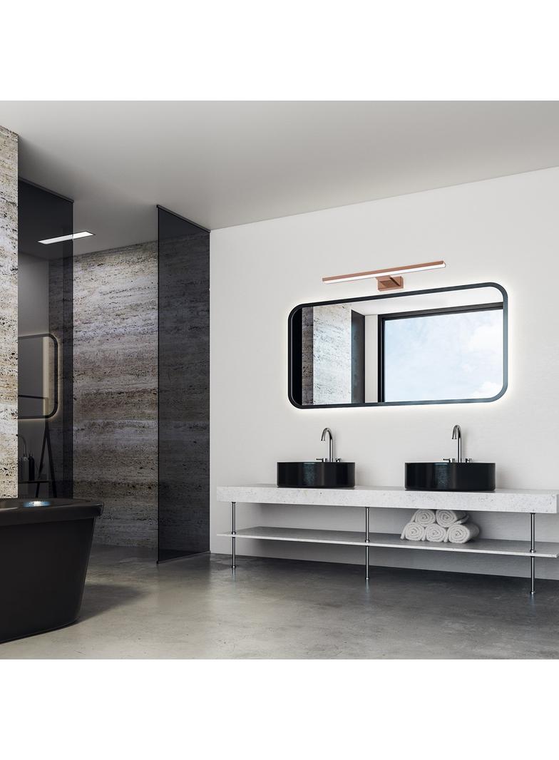 Milagro kinkiet łazienkowy LED Shine 13,8W 966lm 4000K miedziany IP44 ML7041