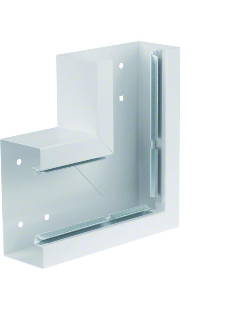 tehalit.BRS Kąt płaski 65x130 stalowy jasnoszary BRS6513057035 HAGER