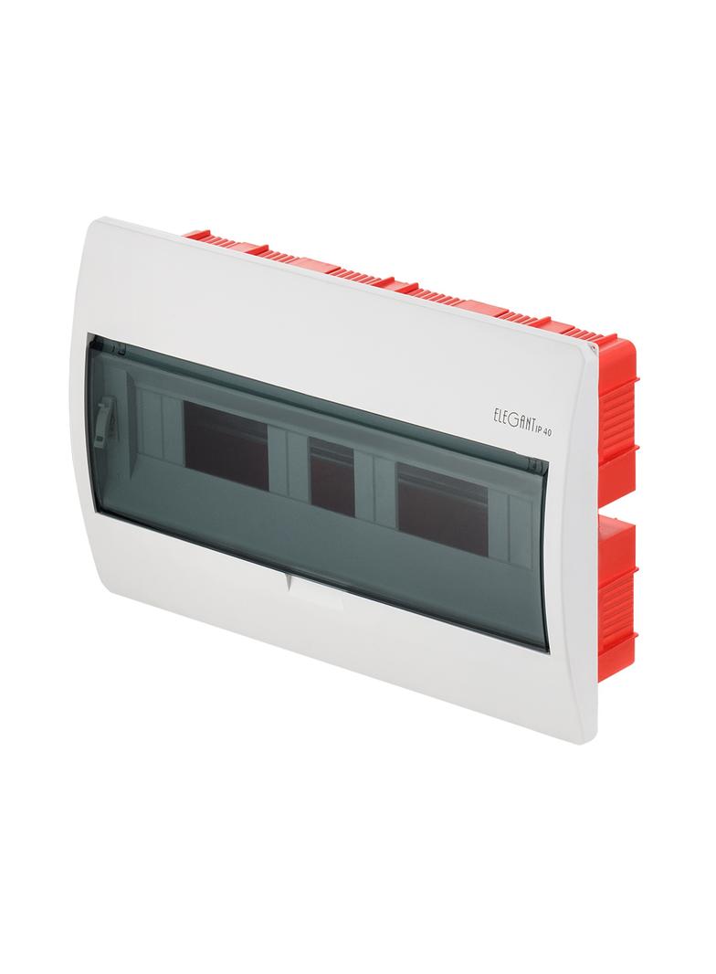 Rozdzielnica p/t ELEGANT EP 1/18 (N+PE)  IP 40