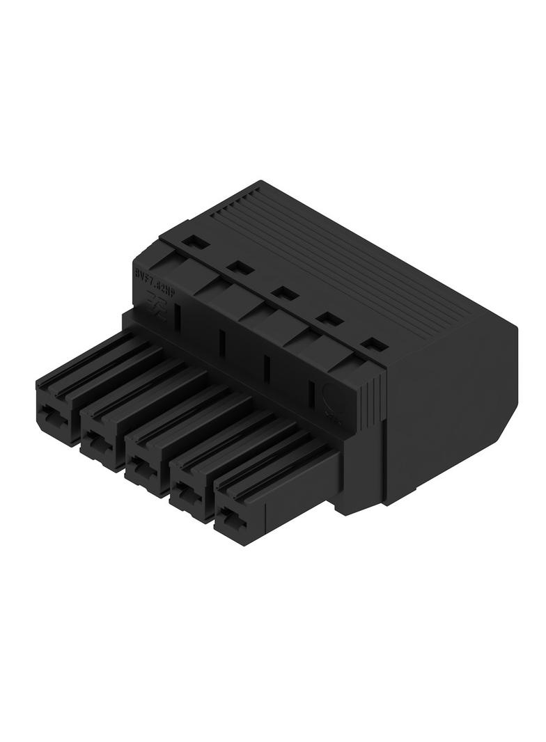 BVF 7.62HP/05/180 SN BK BX Złącze kablowe do płytek drukowanych /40szt./ WEIDMULLER