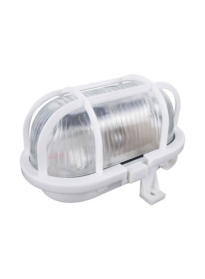 SOTOA, oprawa oświetleniowa, E27, max. 15W, IP54, klosz szklany, osłona plastikowa, biała