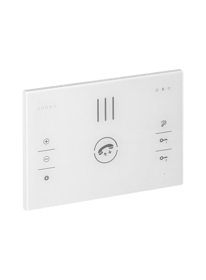 SANDI, zestaw domofonowy jednorodzinny, bezsłuchawkowy 2-żyłowy, z szyfratorem i czytnikiem breloków