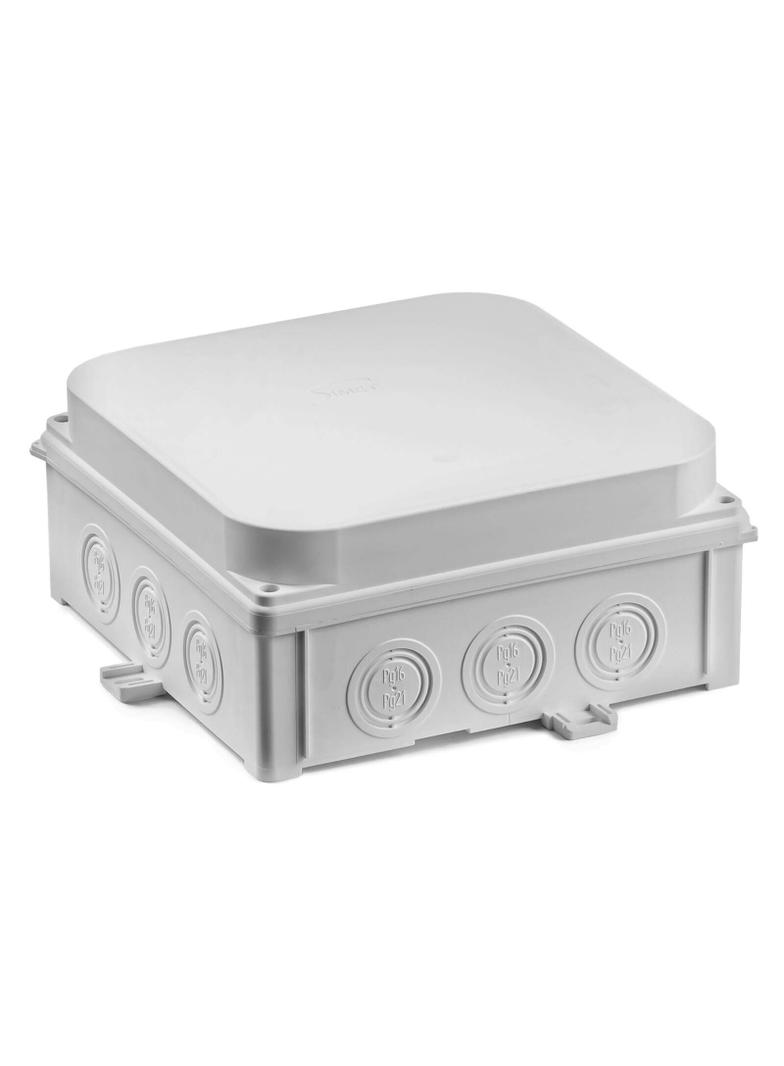 Puszka naścienna N180x180S szary