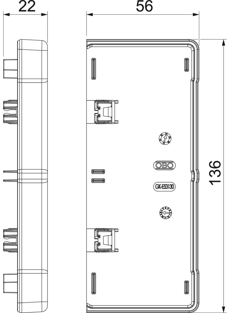 GK-E53130RW, Końcówka