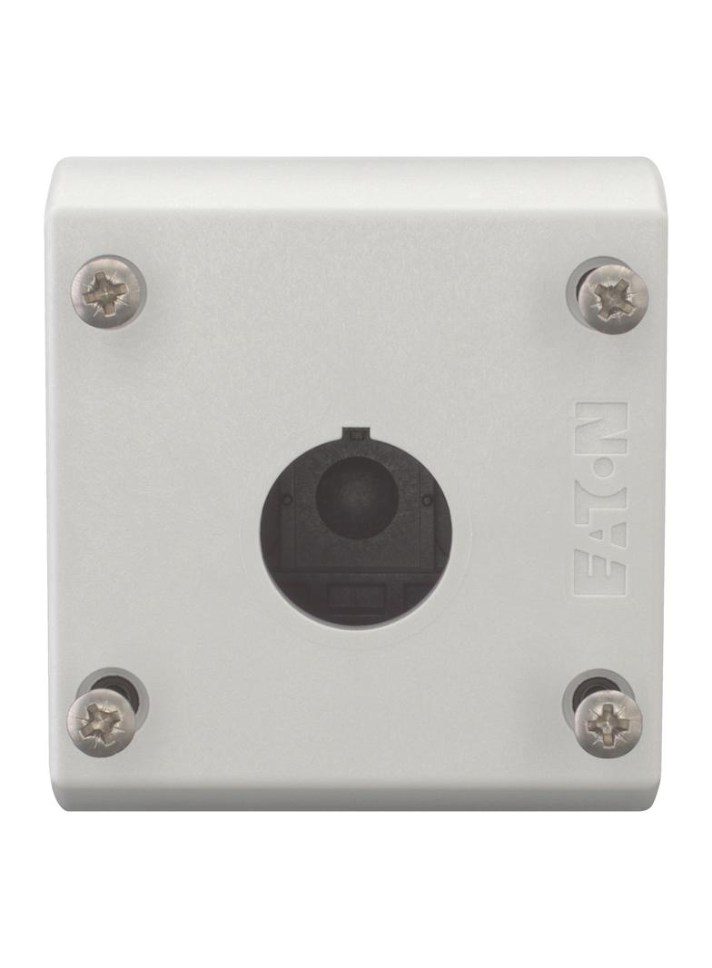M22-I1 Obudowa kasety 1-otworowa 22mm szara IP67 216535 EATON