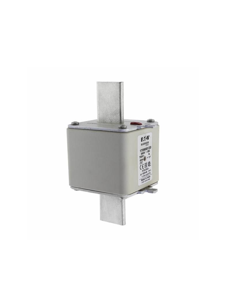 900A 690V aR DIN 3 HSDNH FUSE Wkładka szybka 900A AC 690V DIN 3 aR DIN IEC podwójny wskaźni 170M6813