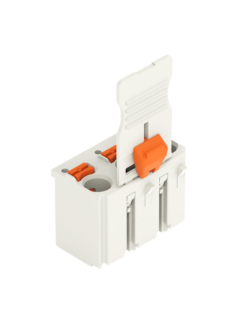Gniazdo picoMAX raster 7,5mm 3‑biegunowe z płytką uchwytową i suwakiem 2092‑3103/002‑000 /100szt./ WAGO