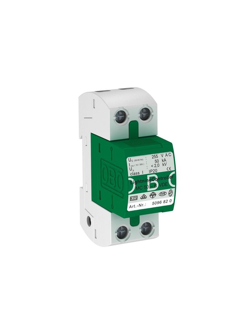 MC 50-B VDE, LIGHTNINGCONTROLLER, UC 255 V