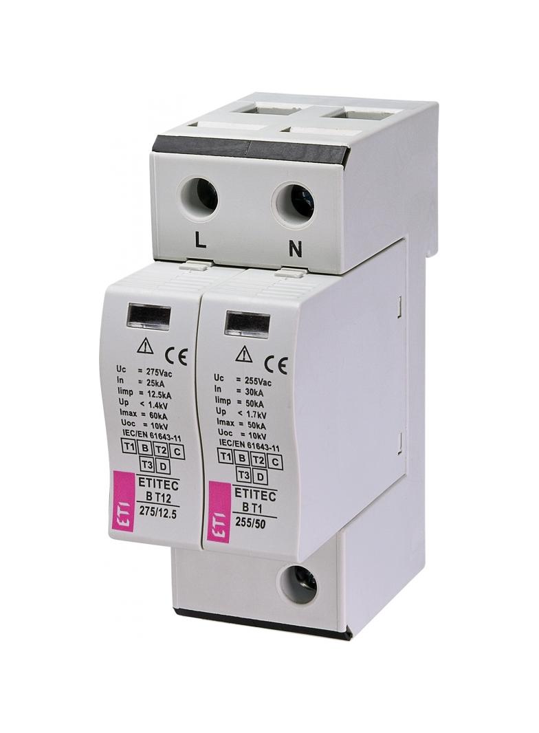 ETITEC B T12 275/12,5 1+1 - Ogranicznik przepięć T1, T2 (B,C)