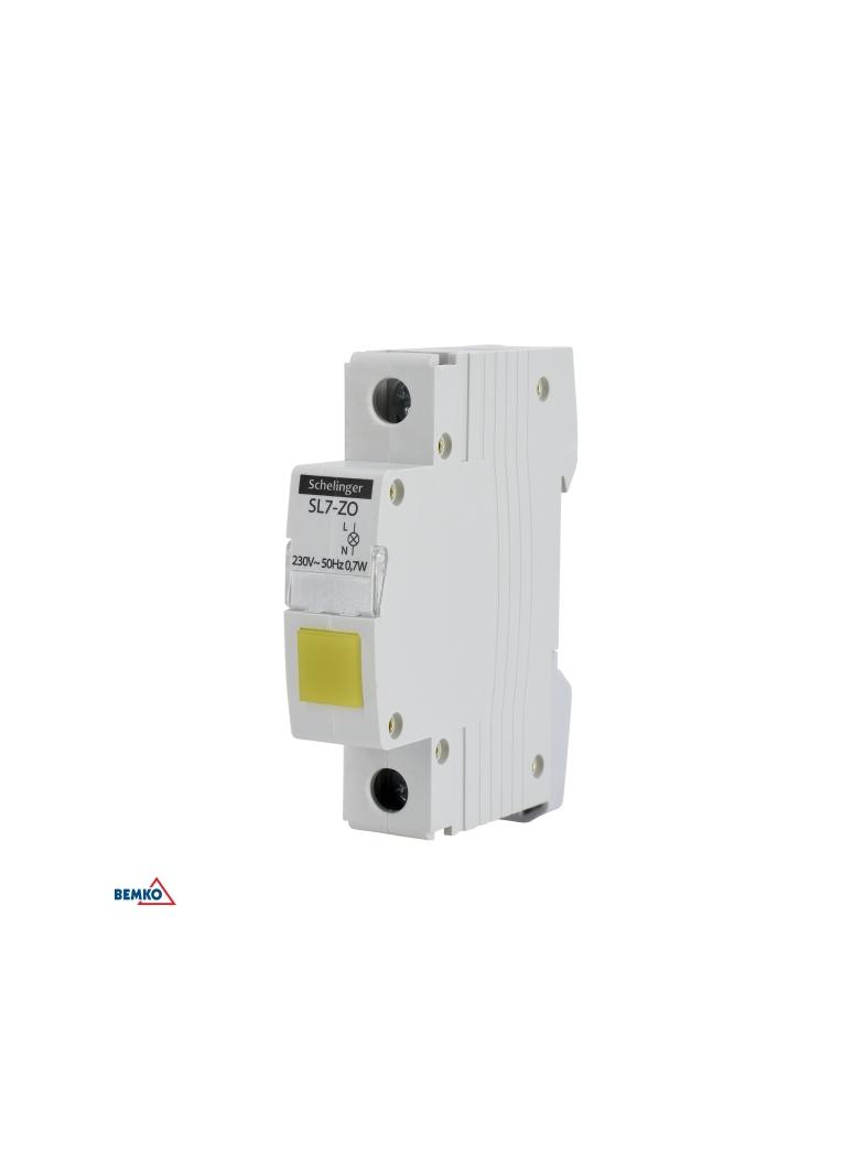 LAMPKA SYGNALIZACYJNA LED SL7 ŻÓŁTA SCHELINGER