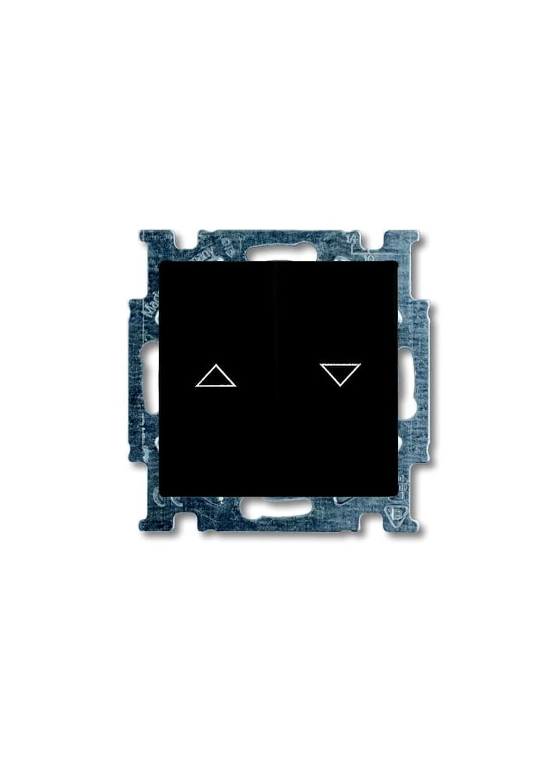 BASIC55 Wyłącznik żaluzjowy Z blokadą nawrotu czarny-chateau