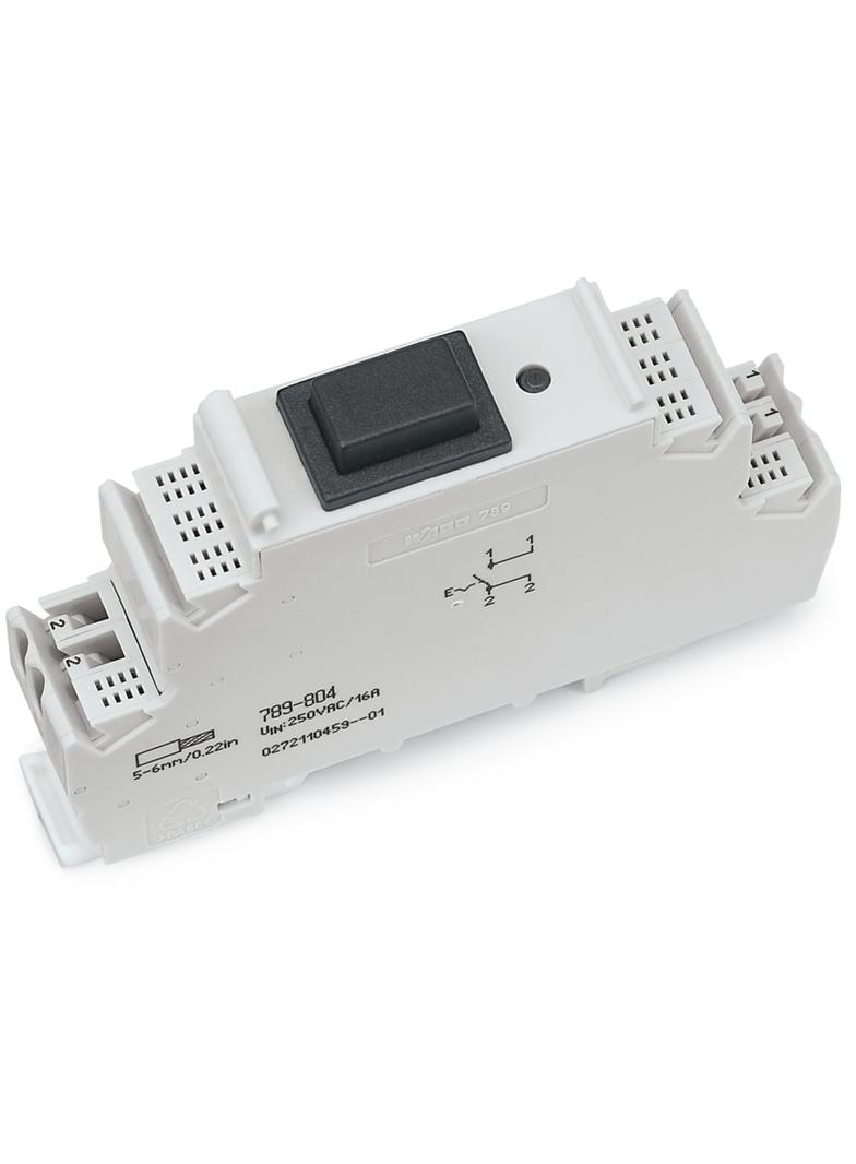 Moduł łącznika z wyłącznikiem napięcie łączeniowe 250V AC prąd łączeniowy 16A 789-804 WAGO