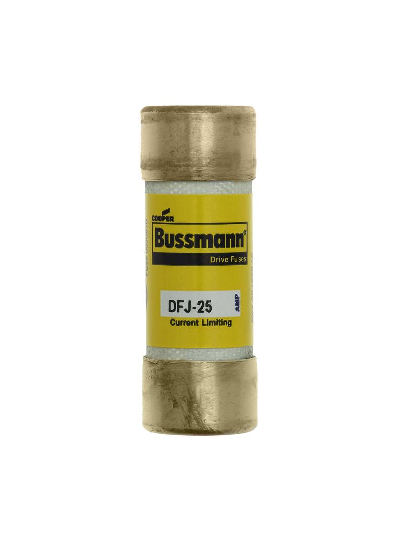 DRIVE FUSE Wkładka szybka 25A AC 600V DC 450V UL Class J 21x57 mm UL CSA DFJ-25 EATON