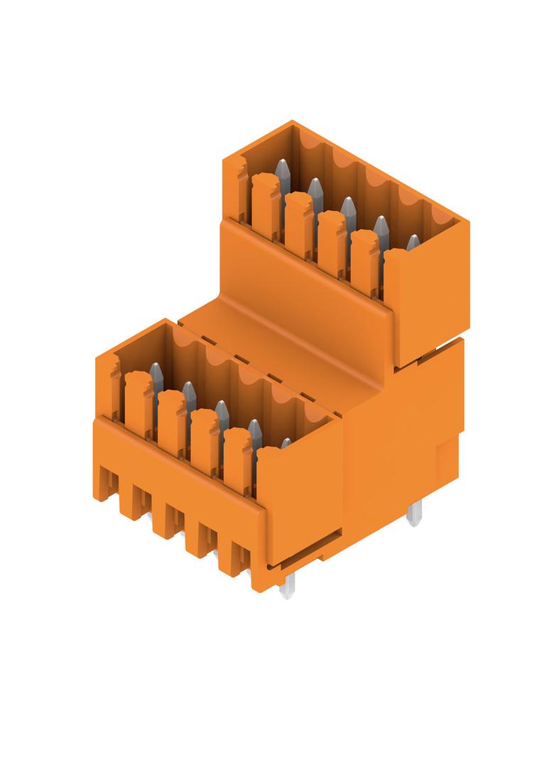SLD 3.50V/10/180G 3.2SN OR BX Wtyki PCB (złącza płyty), 3.50 mm, Liczba biegunów: 10, kąt odejścia: 180° /50szt./ 1891200000 WEIDMÜLLER