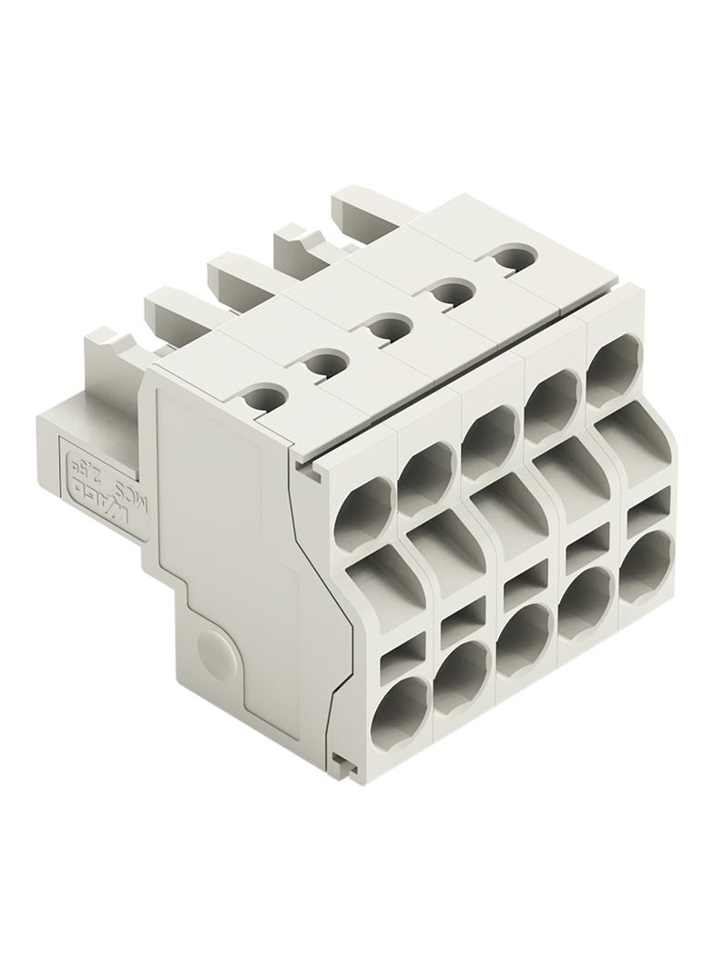 Gniazdo MCS‑MIDI Classic 5‑biegunowe jasnoszare raster 5mm 721‑2105/026‑000 /50szt./ WAGO