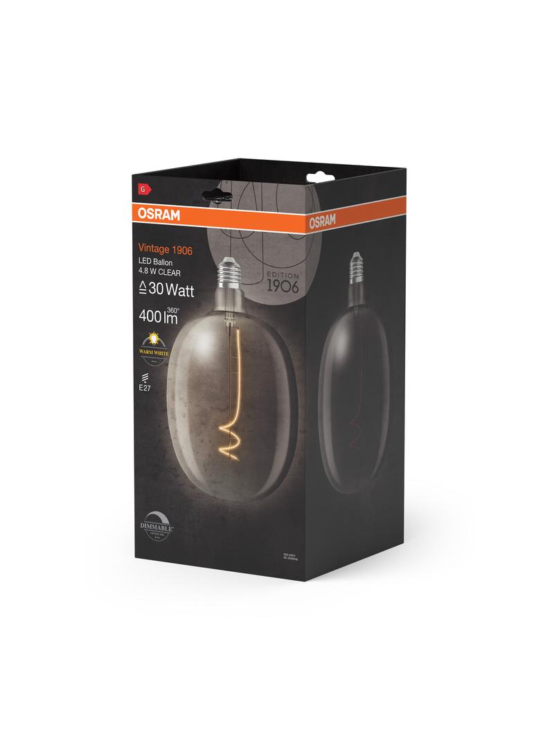 Lampa LED Vintage 1906 BALLON dim 30 4,8W/827 E27