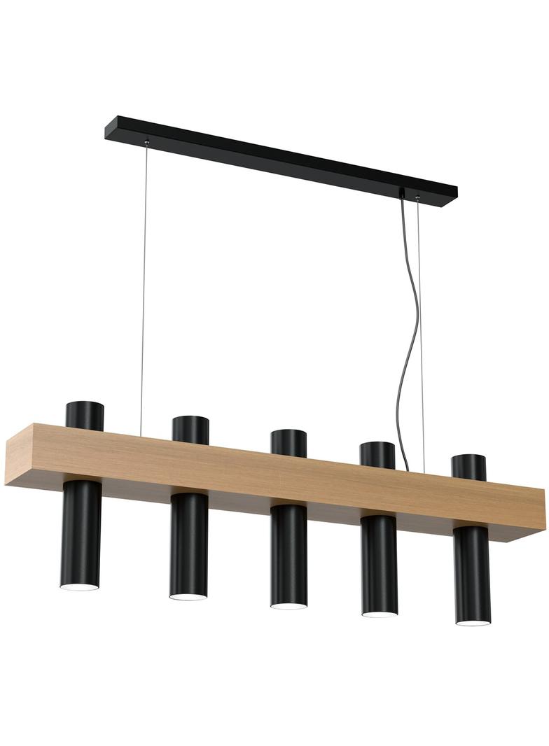 lampa wisząca West Black 5xGU10 MLP5511 Milagro