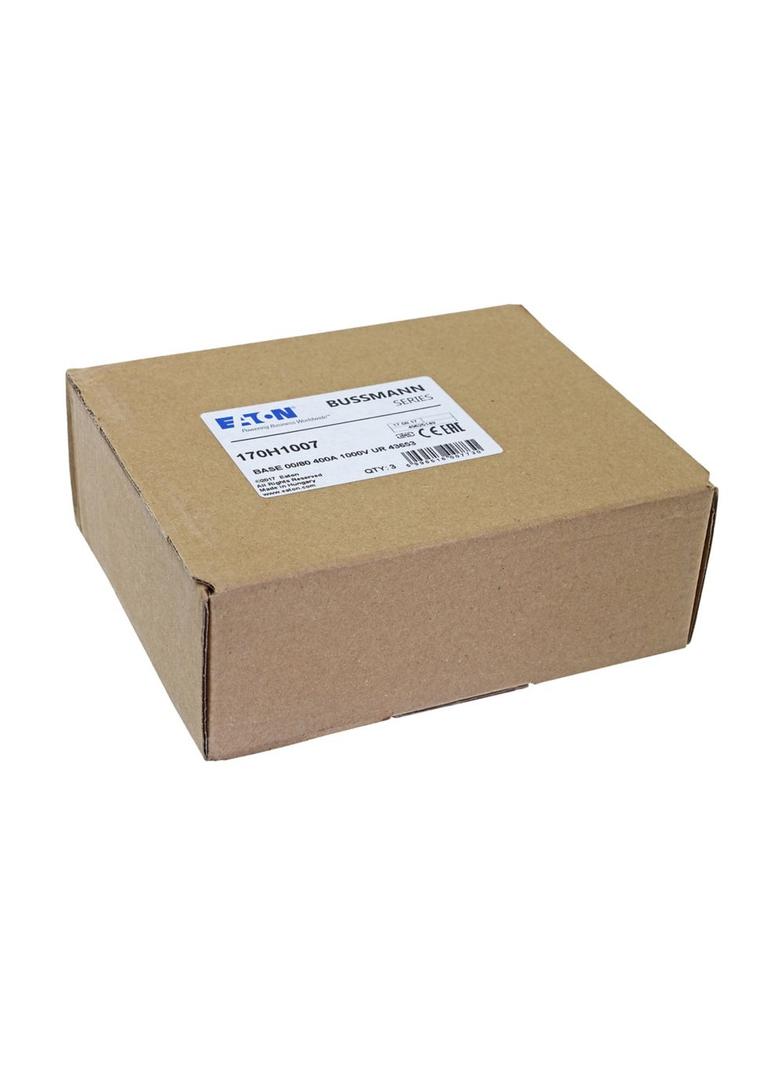 BASE 00/80 400A 1000V UR 43653 podstawa 00/80 400A 1000V UR 43653 170H1007 EATON