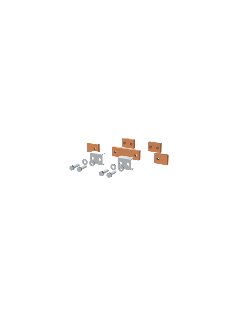 ZX2348 Szyna miedziana 30x10mm szerokość 1PW 250mm V1, A2 (do samodzielnego montażu)